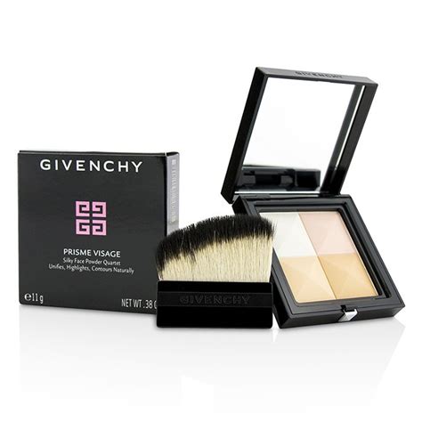 givenchy prisme visage silky face powder quartet|GIVENCHY Prisme Visage Silky Face Pressed Powder Quartet.